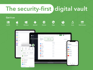 The security-first digital vault Screenshot
